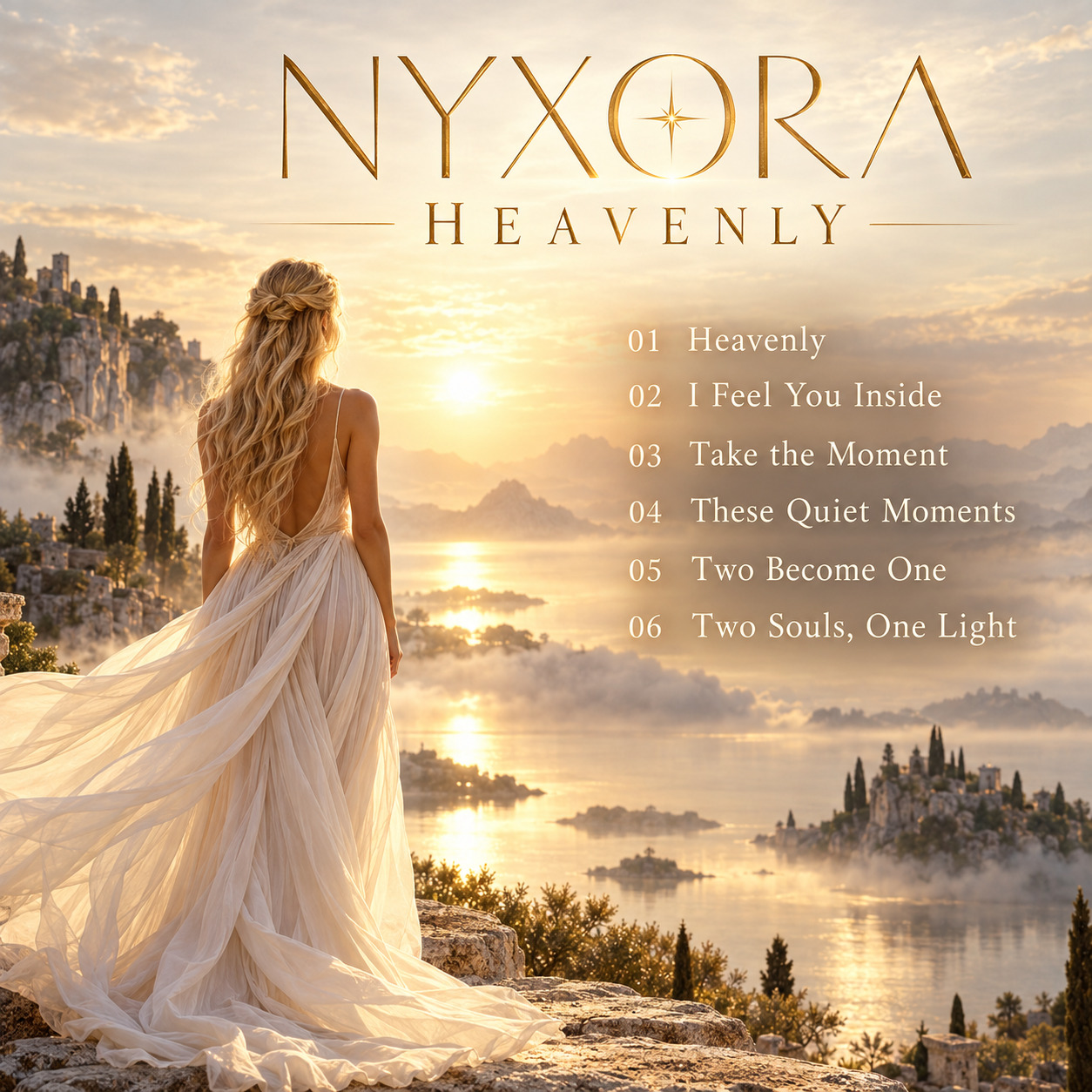 Heavenly album cover by Nyxora